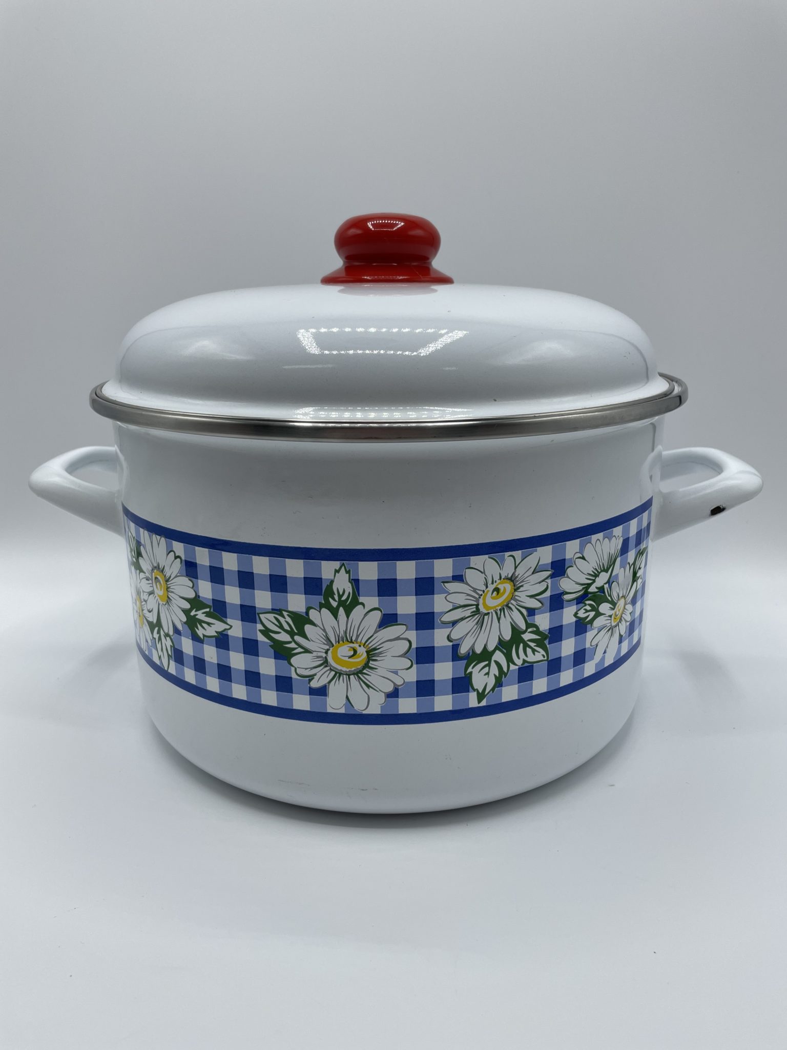 Le Creuset grande cocotte ronde en fonte émaillée orange