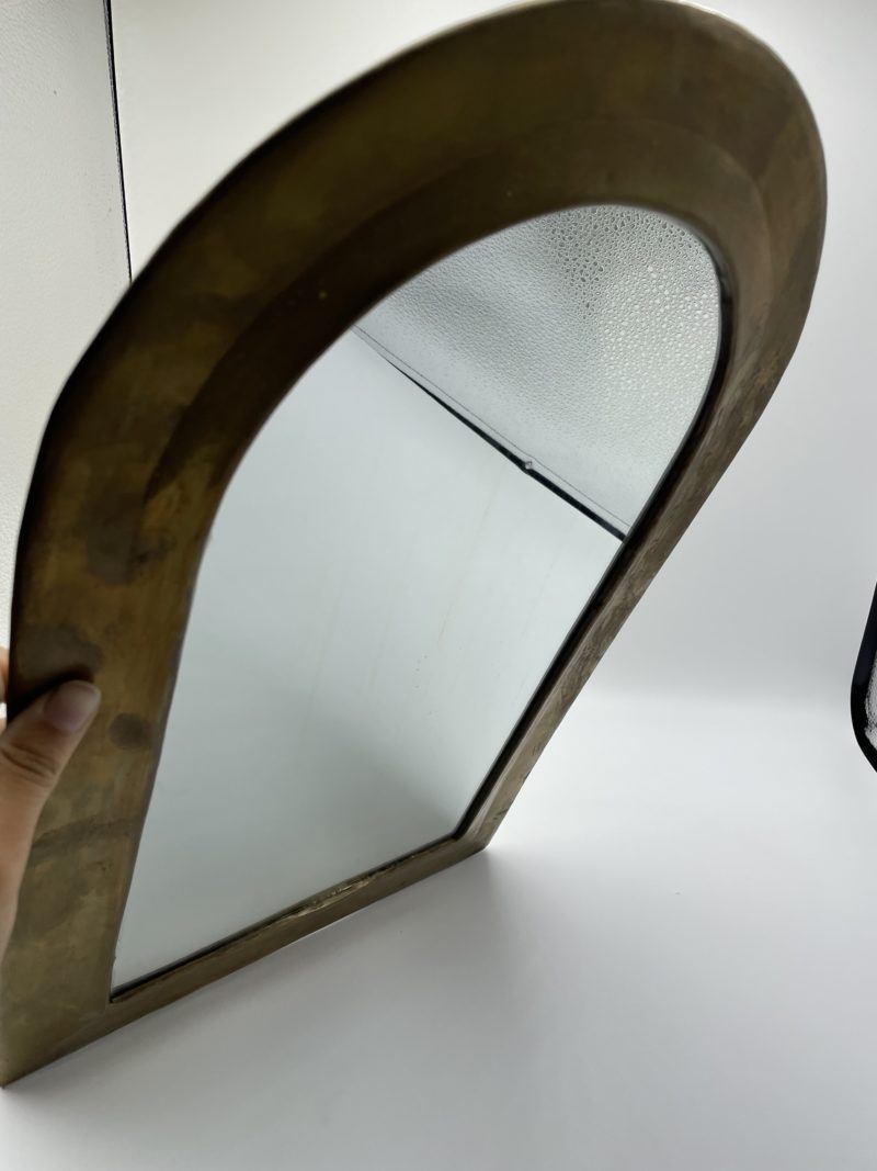 Miroir marocaine en laiton arche – Image 2