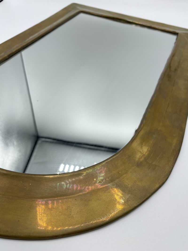 Miroir marocaine en laiton arche – Image 5