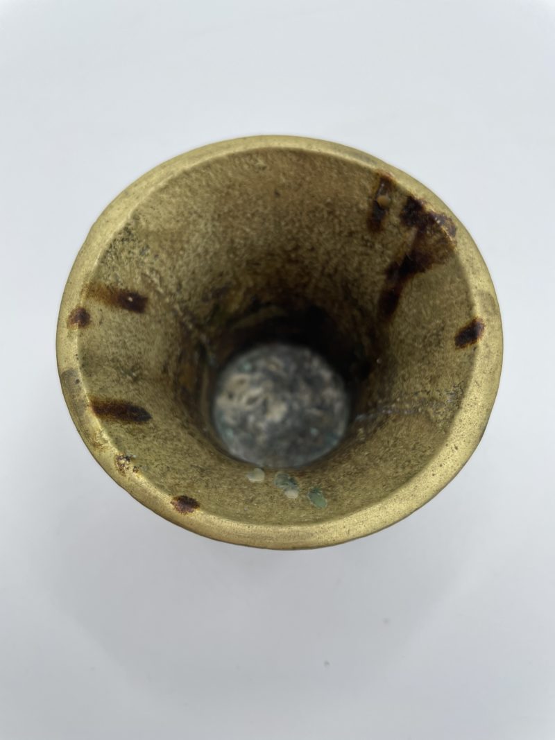 Ancien mortier d'apothicaire en bronze PEERAGE ENGLAND – Image 5