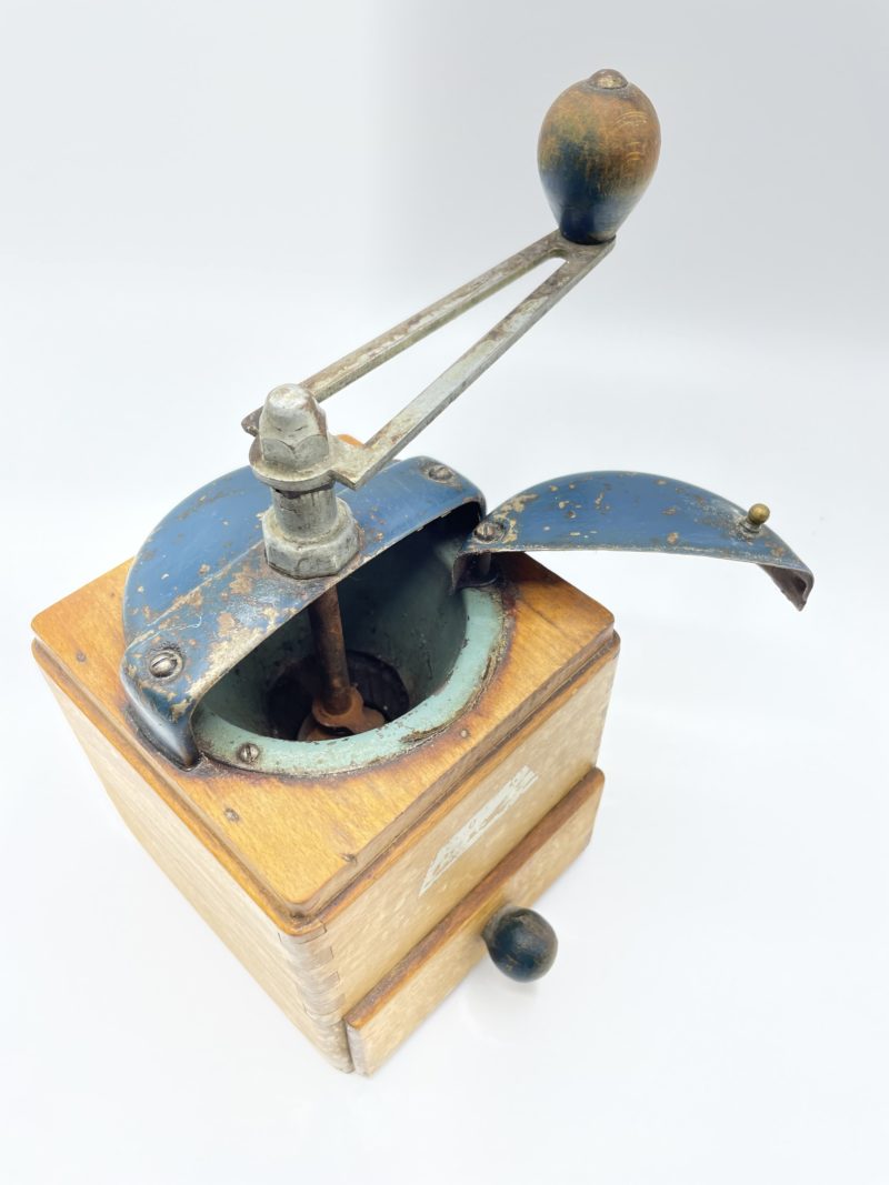 Moulin à café vintage en bois Peugeot Frères – Image 6
