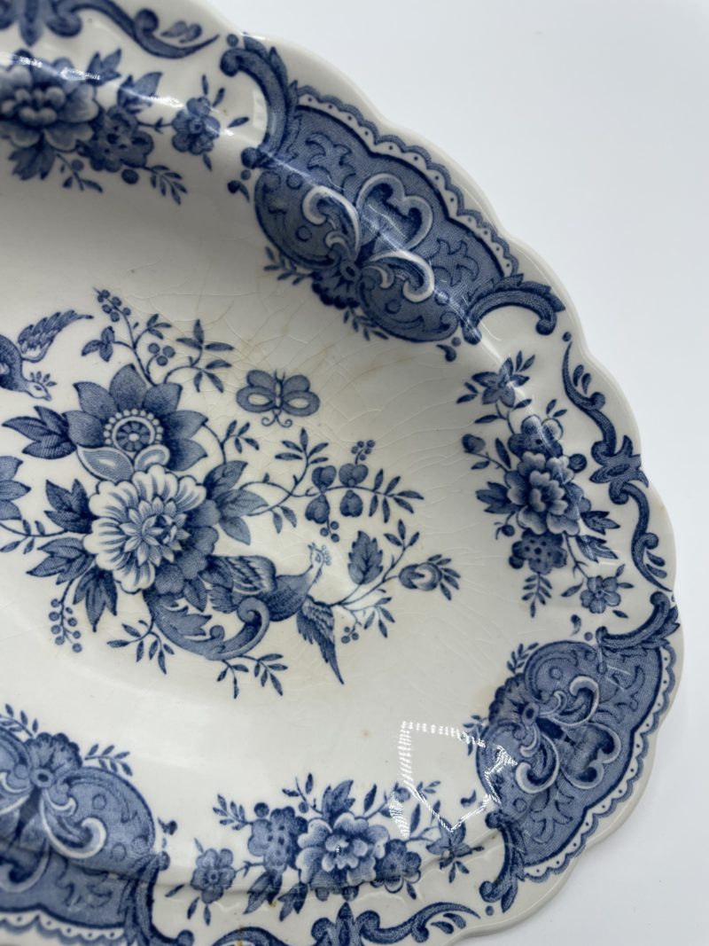 Petit plat ovale vintage Ridgway Staffordshire – Image 2
