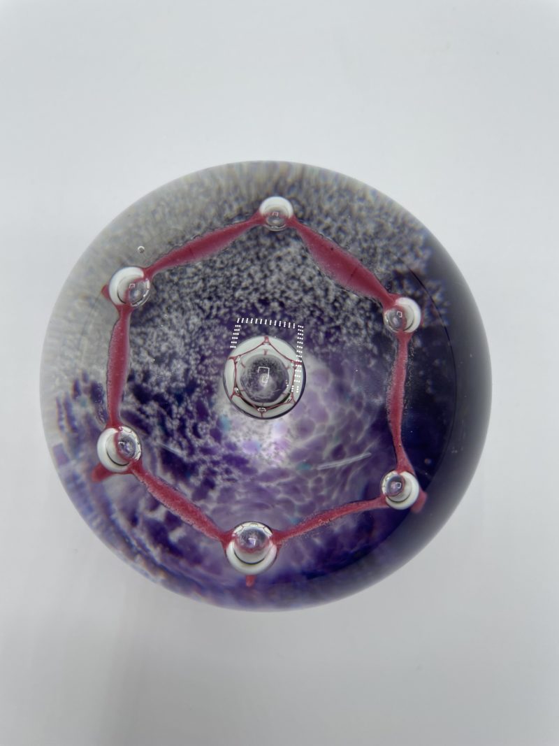 Presse papier boule en verre Caithness Maydance Scotland édition limitée – Image 5