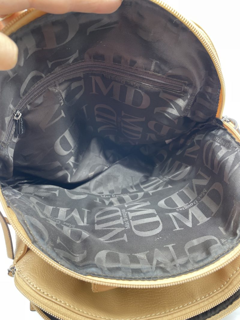 Sac à main en cuir souple beige MAC DOUGLAS – Image 19
