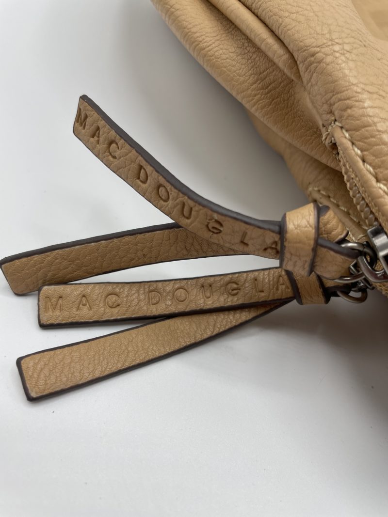 Sac à main en cuir souple beige MAC DOUGLAS – Image 16