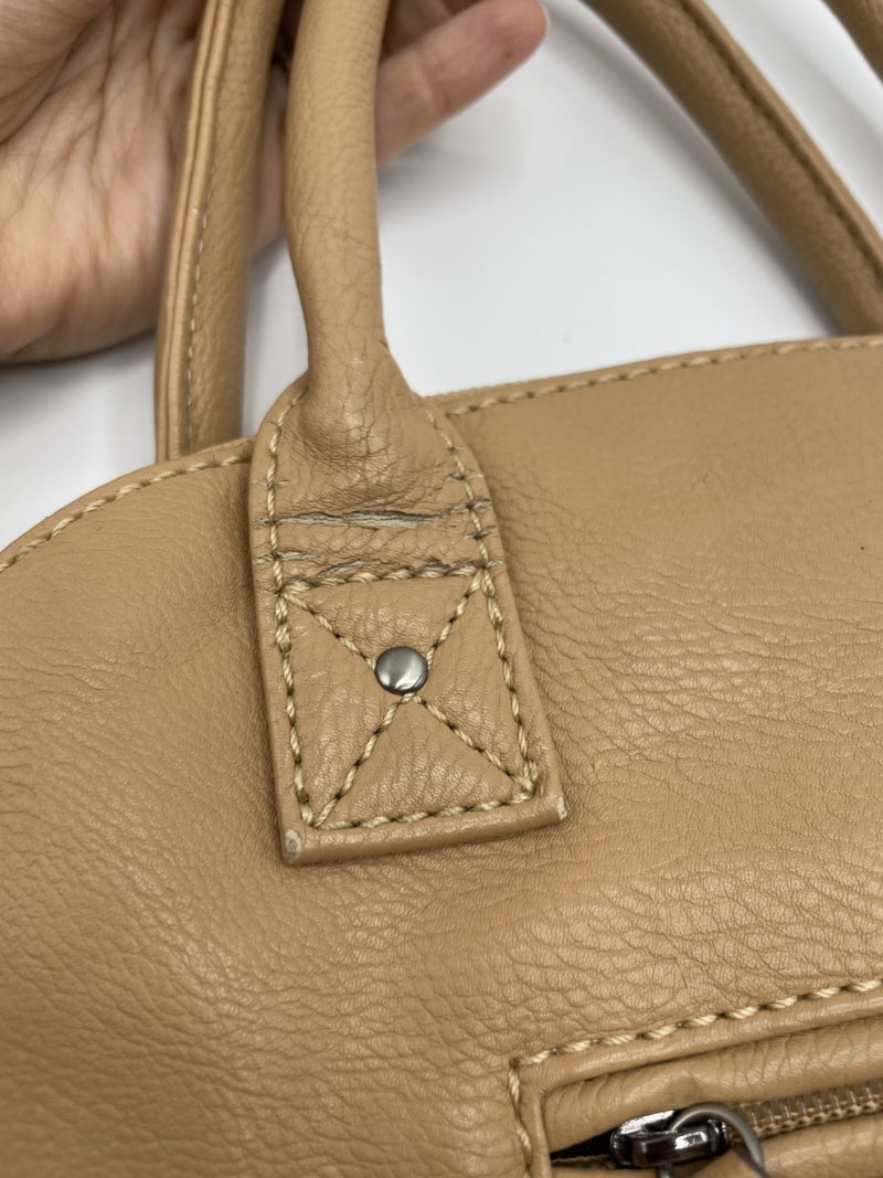 Sac à main en cuir souple beige MAC DOUGLAS – Image 14