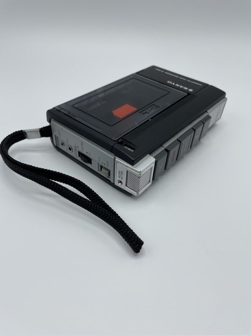 Enregistreur cassette vintage Sanyo cassette tape recorder M1001 – Image 2