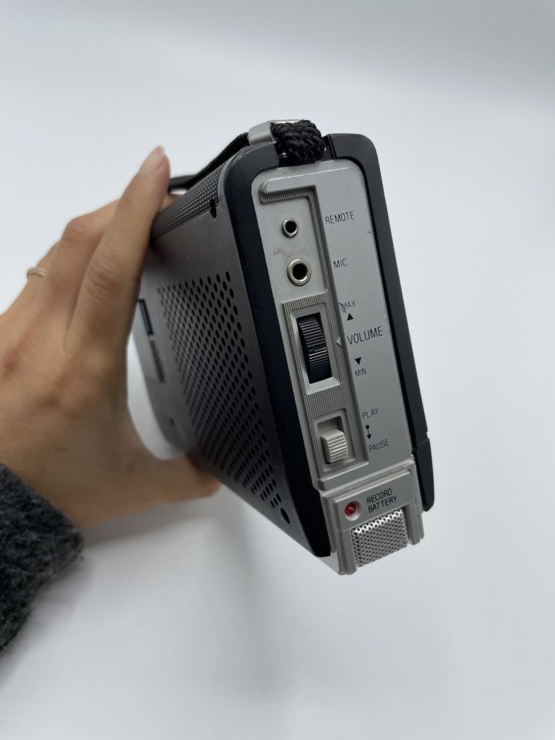 Enregistreur cassette vintage Sanyo cassette tape recorder M1001 – Image 5