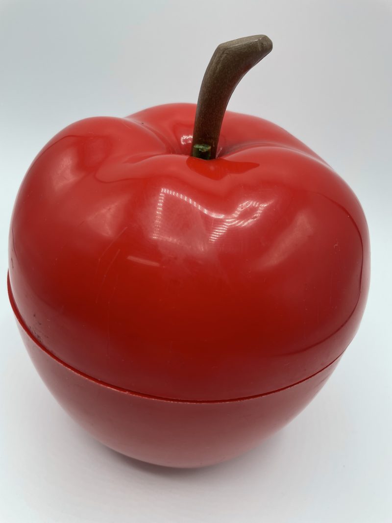 Seau à glaçons vintage pomme rouge – Image 4