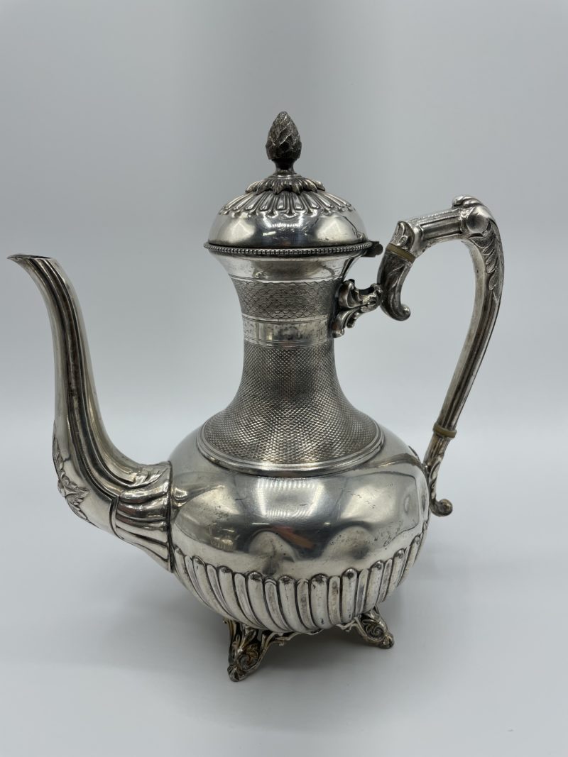 Duo théières vintage métal argenté ARMAND FRENAIS – Image 5