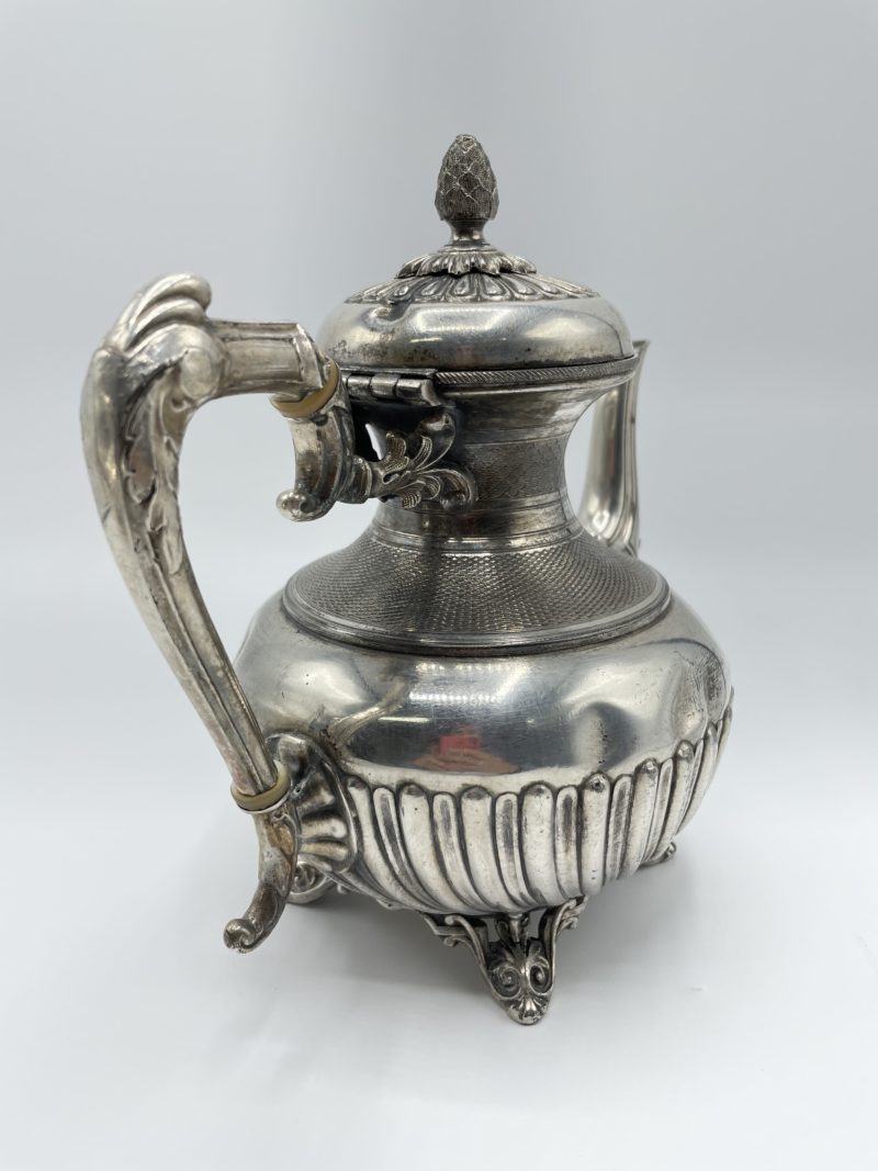 Duo théières vintage métal argenté ARMAND FRENAIS – Image 4