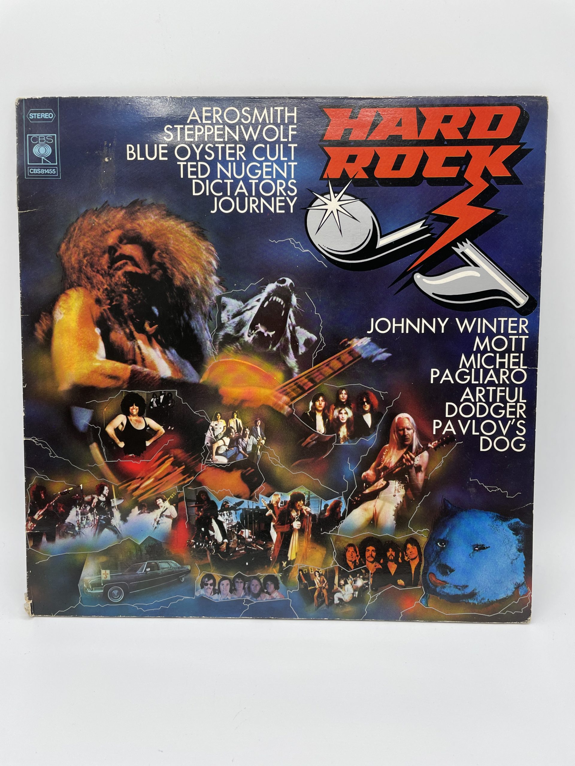 Vinyle Hard Rock compilation - Ressourcerie Histoires Sans Fin