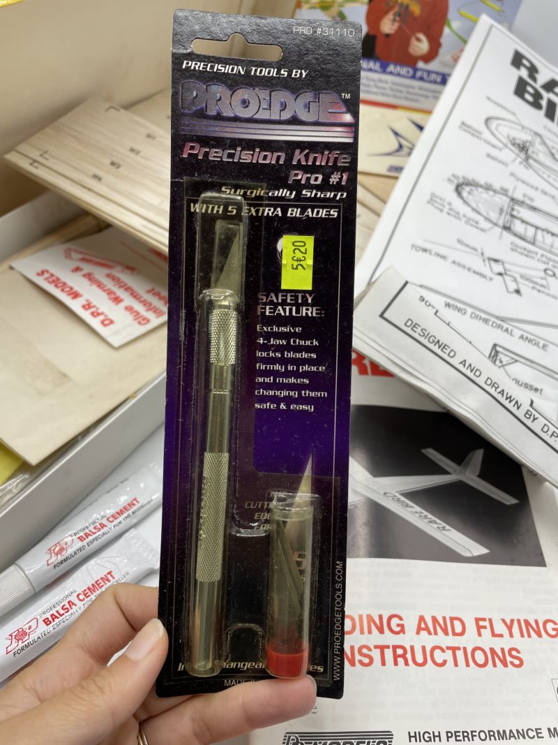 Kit de modélisme vintage pour avion planeur DPR Models Towline Glider Plane Rare bird – Image 4