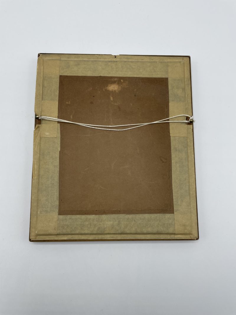 Petit cadre vintage gravure vintage sur papier – Image 3