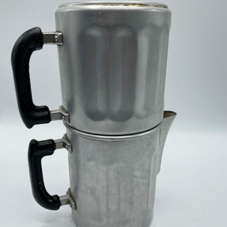 cafetiere vintage aluminium kafexpress