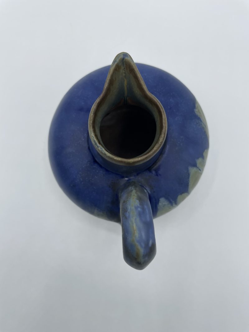 Carafe cruche pichet en grès vintage à coulures – Image 5