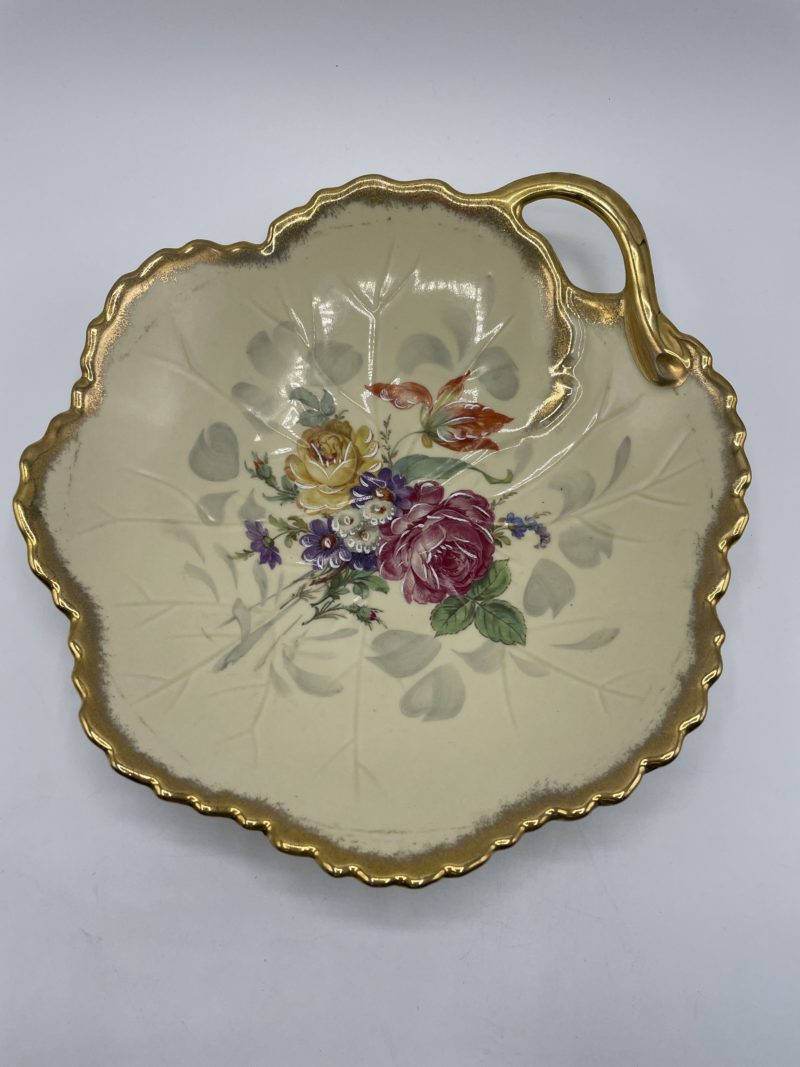 coupelle saladier vintage porcelaine email limoges