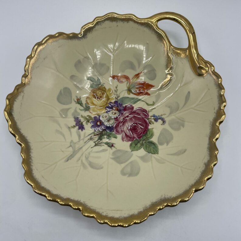 coupelle saladier vintage porcelaine email limoges