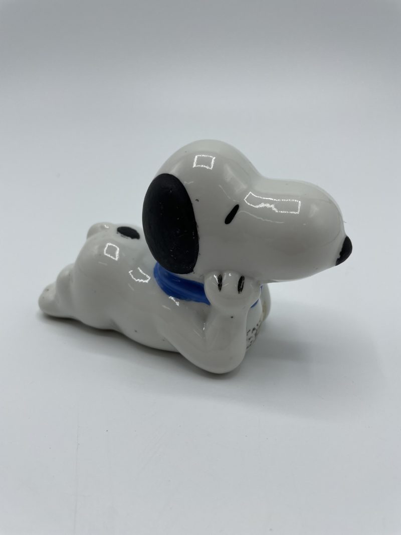 Figurine deco Snoopy céramique vintage – Image 2