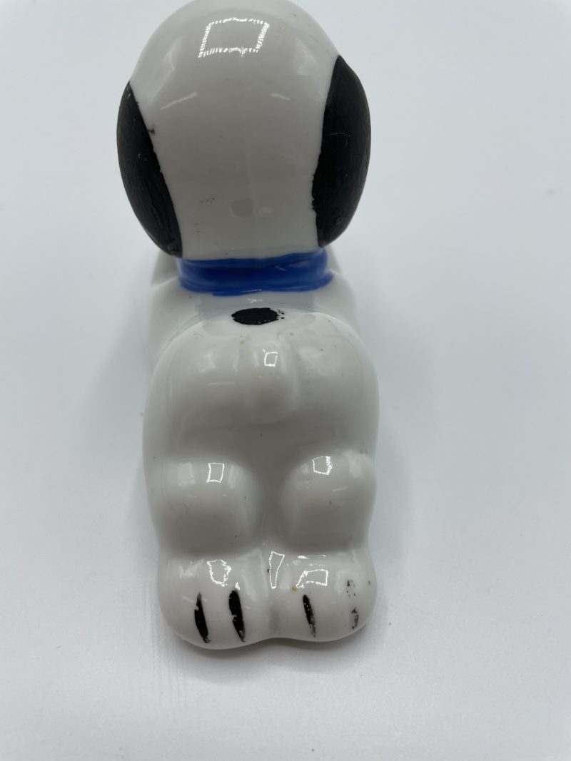 Figurine deco Snoopy céramique vintage – Image 4