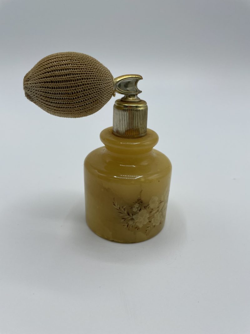 Vaporisateur pour parfum ancien vintage en pierre – Image 4