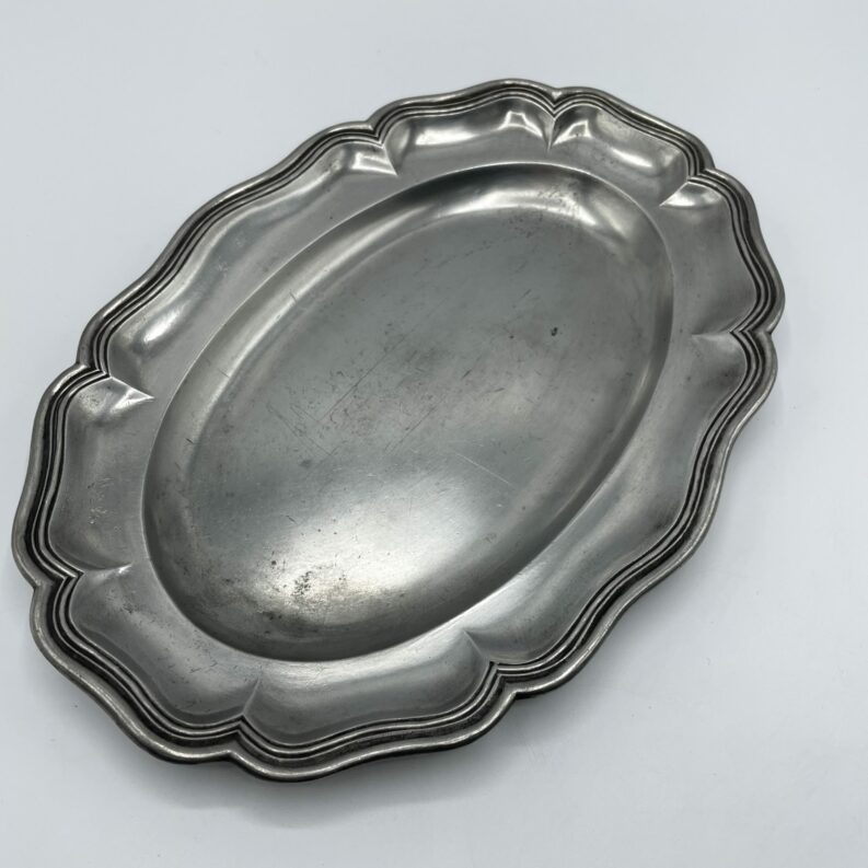 plateau service vintage argnterie metal argent
