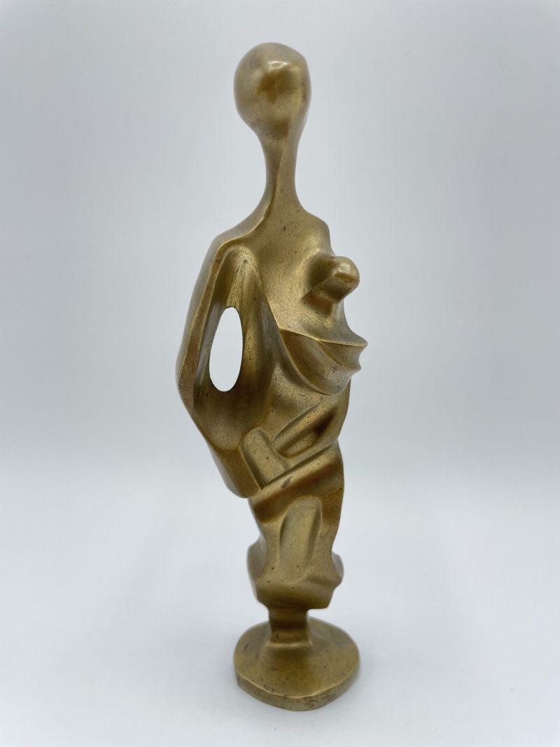 statue femme bronze art contemporain moderne