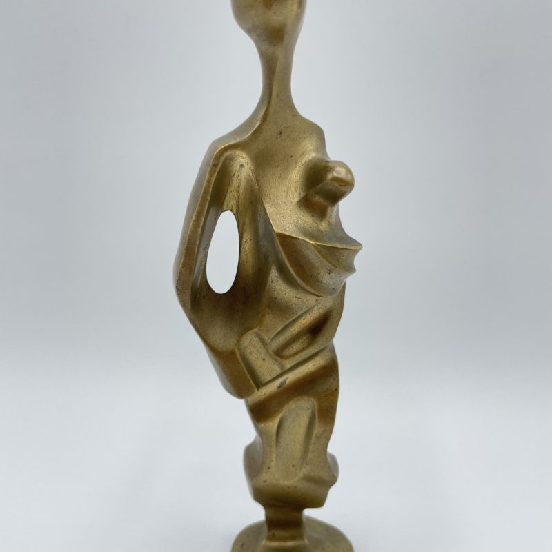 statue femme bronze art contemporain moderne