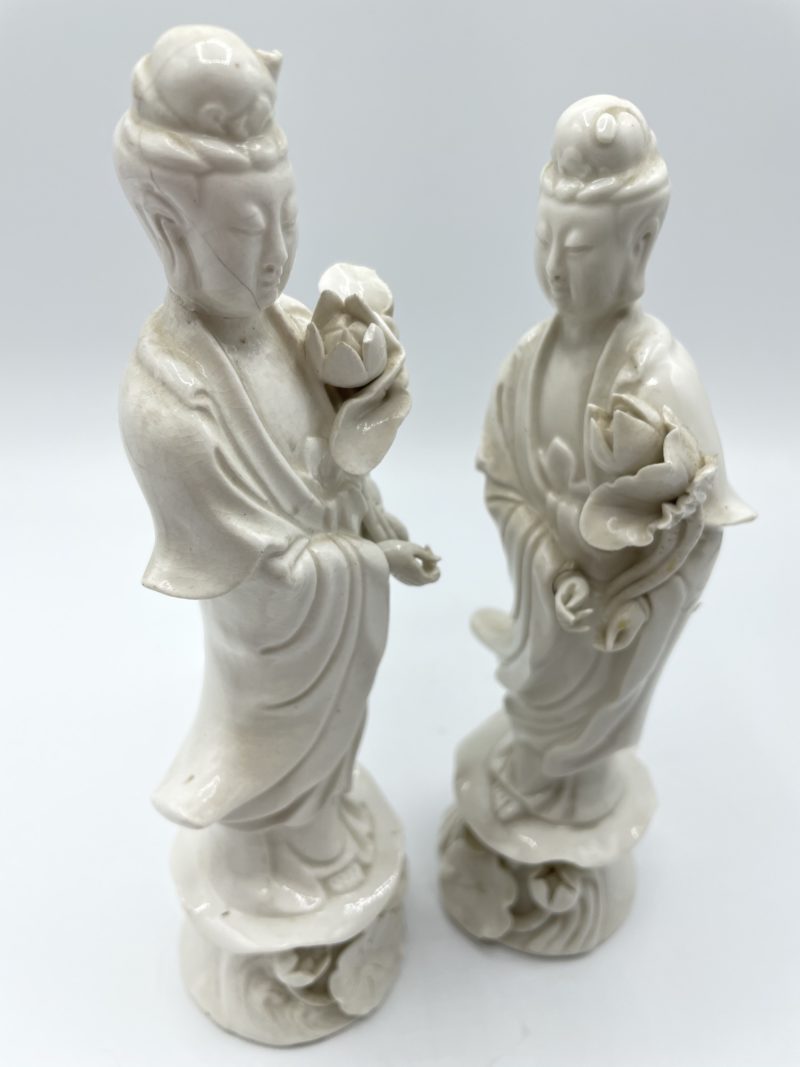 Statue blanc de Chine de la déesse GUANYIN – Image 4