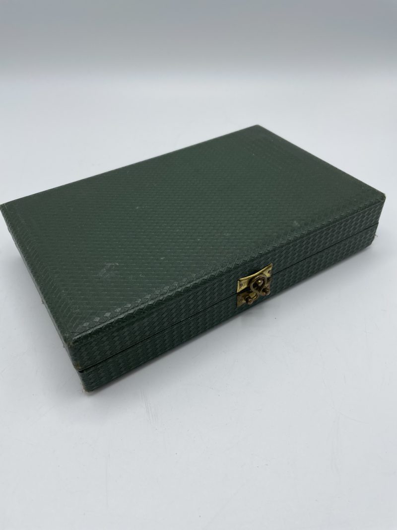 Boîte de jeu vintage backgammon – Image 4