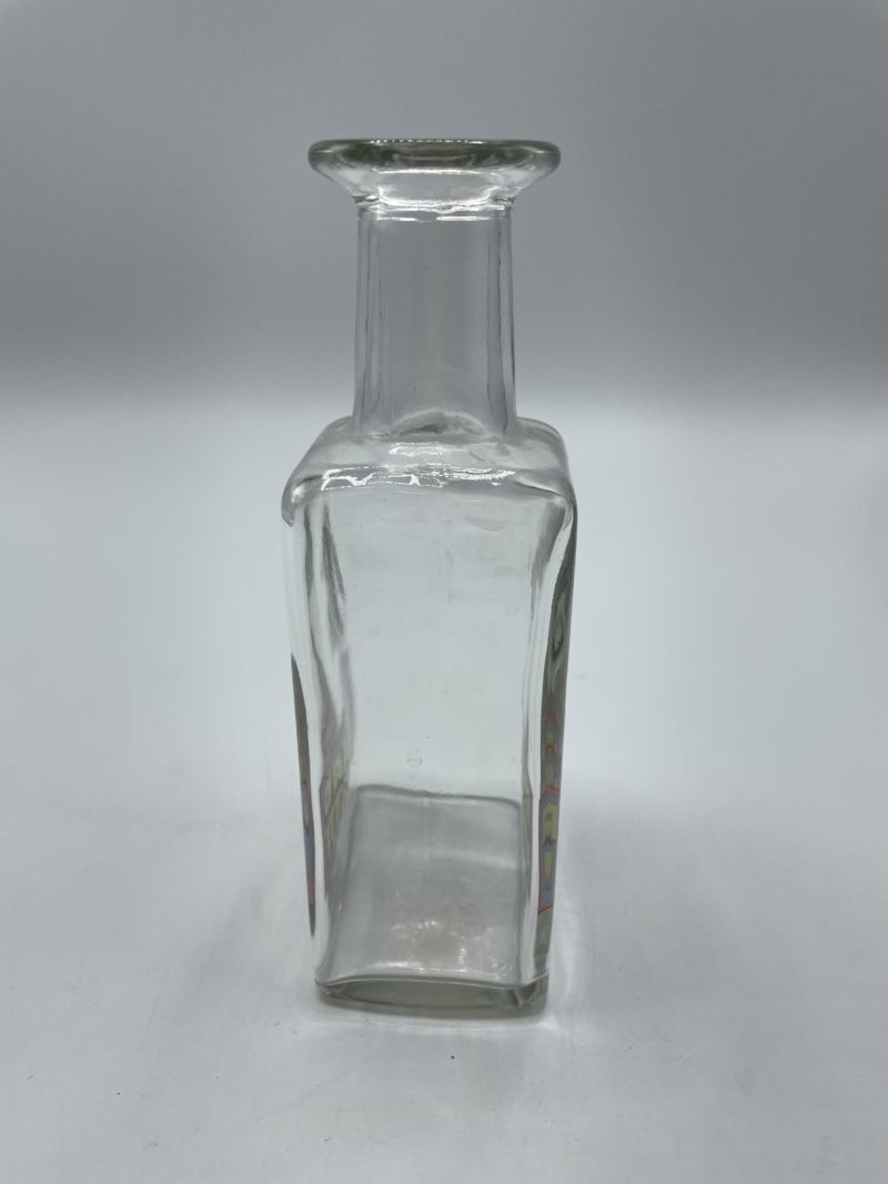 Carafe rectangulaire en verre vintage Ricard Anisette – Image 6