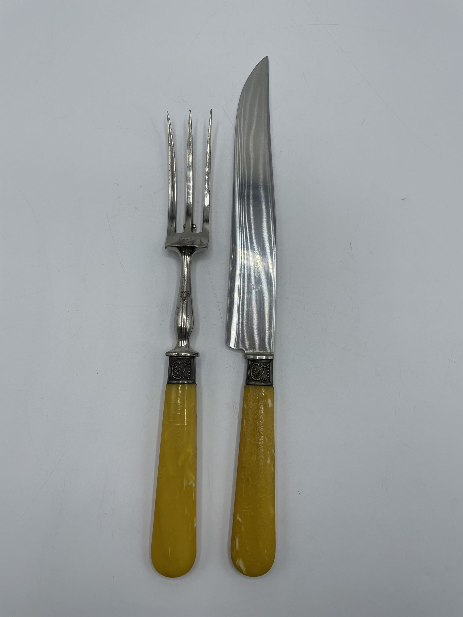 Fourchette Et Couteau De Plat Photo stock - Image du kitchenware
