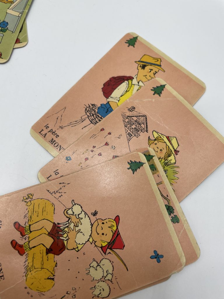 Jeu de cartes 7 familles Vacances éditions Willeb Paris vintage ...