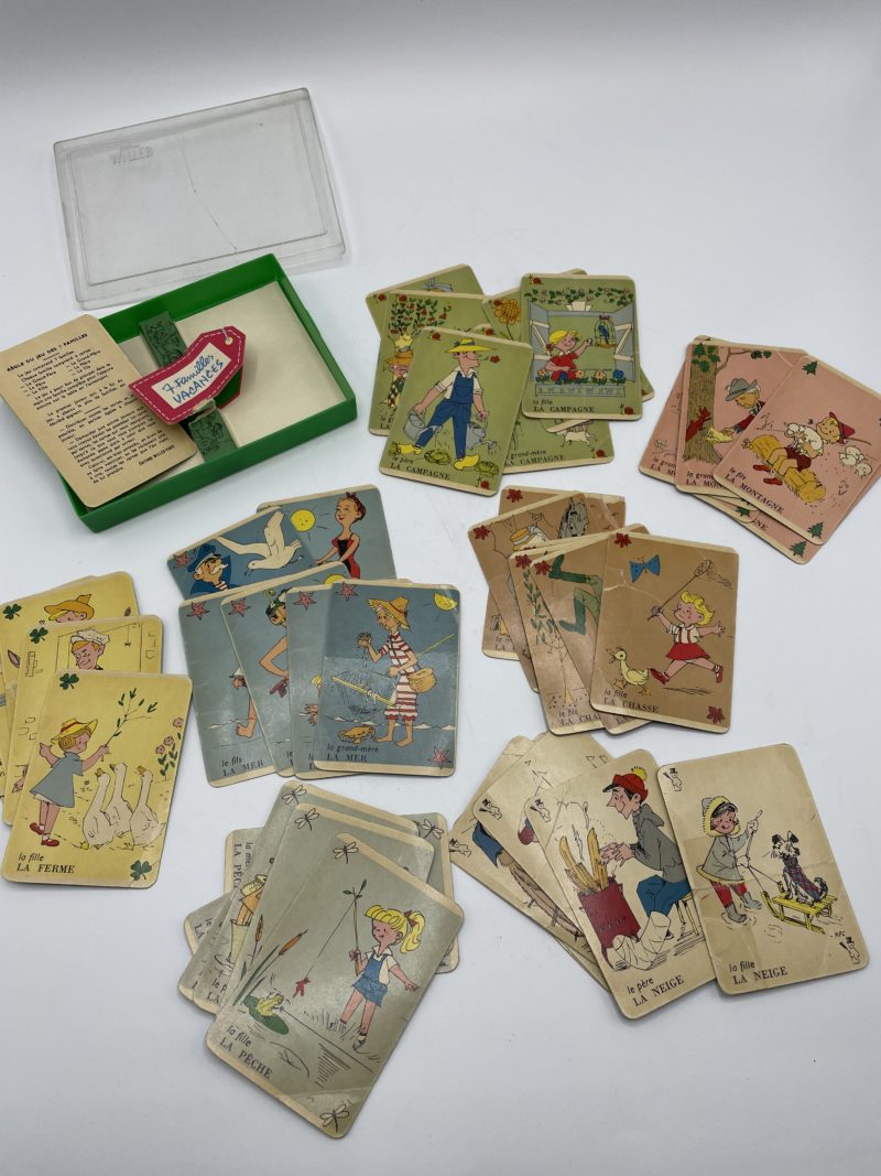 jeu collection vintage 7 familles willeb