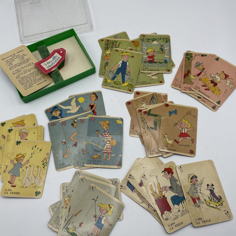 jeu collection vintage 7 familles willeb