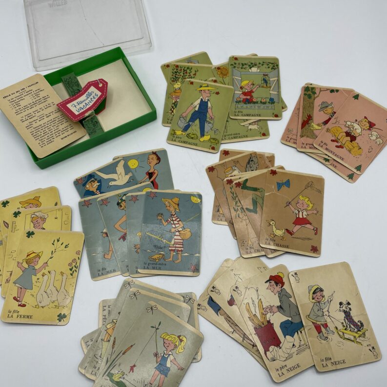 jeu collection vintage 7 familles willeb