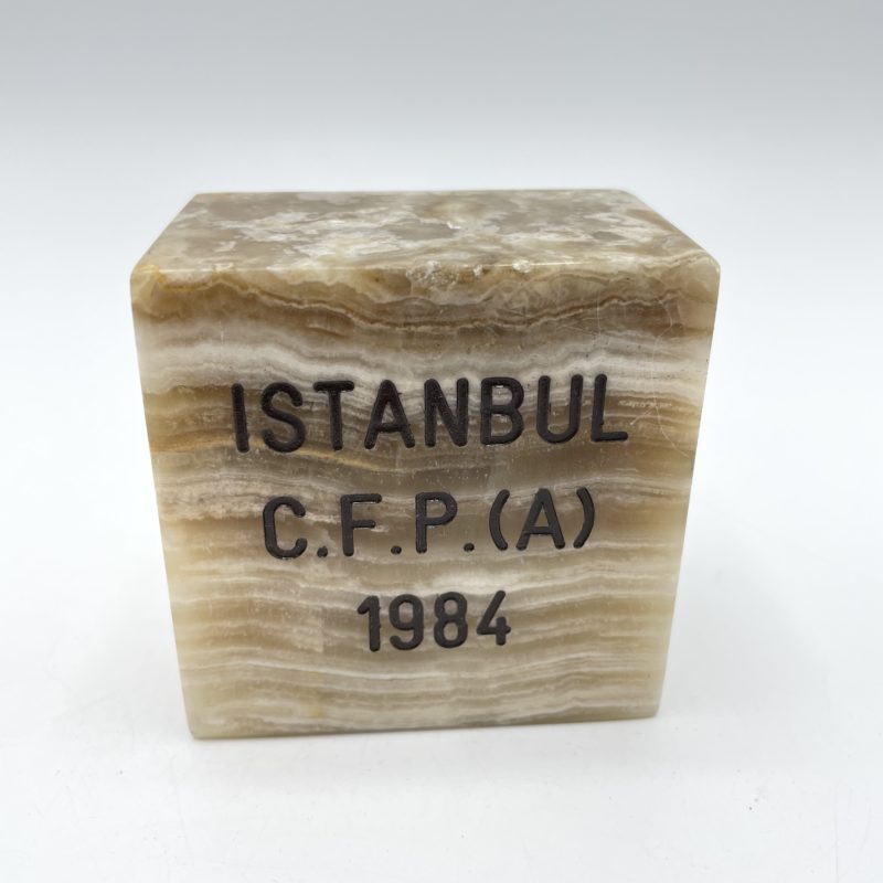 bloc marbre istanbul cfp collection presse papier