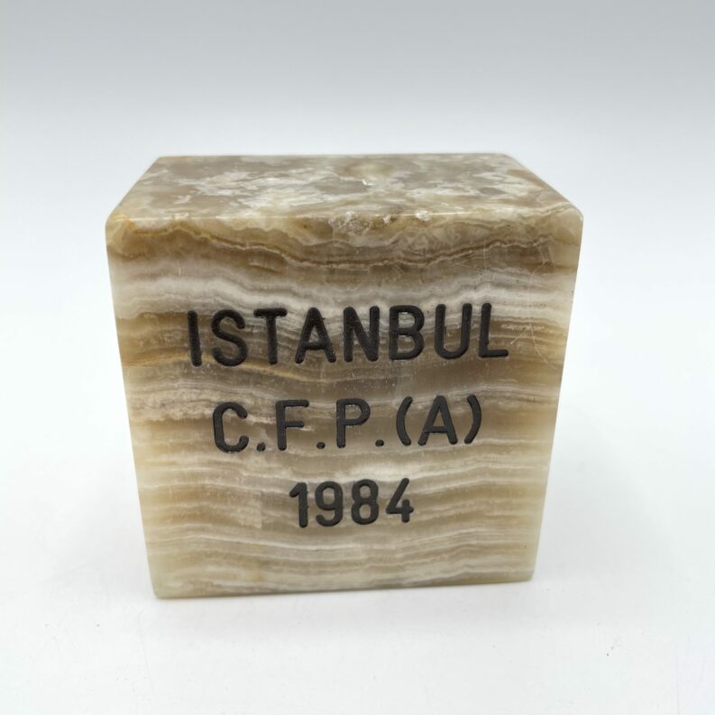 bloc marbre istanbul cfp collection presse papier