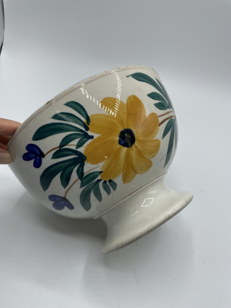Vase coupe en porcelaine opaque de Giens vintage – Image 2