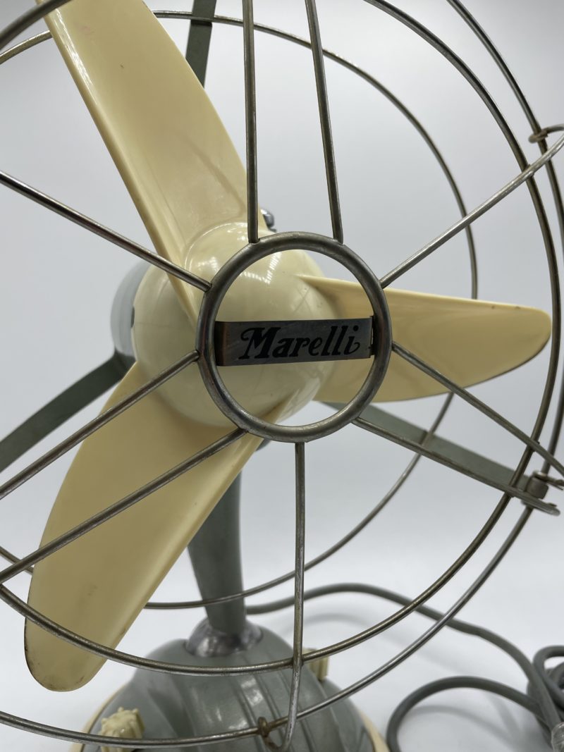 Ventilateur sur pied vintage Marelli – Image 2