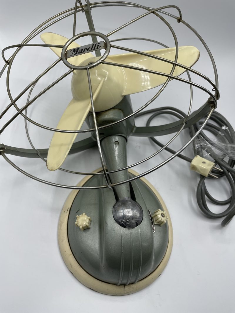 Ventilateur sur pied vintage Marelli – Image 5