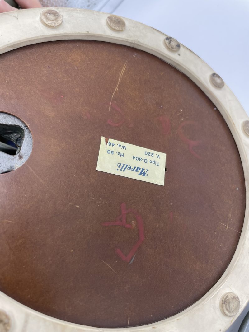 Ventilateur sur pied vintage Marelli – Image 4
