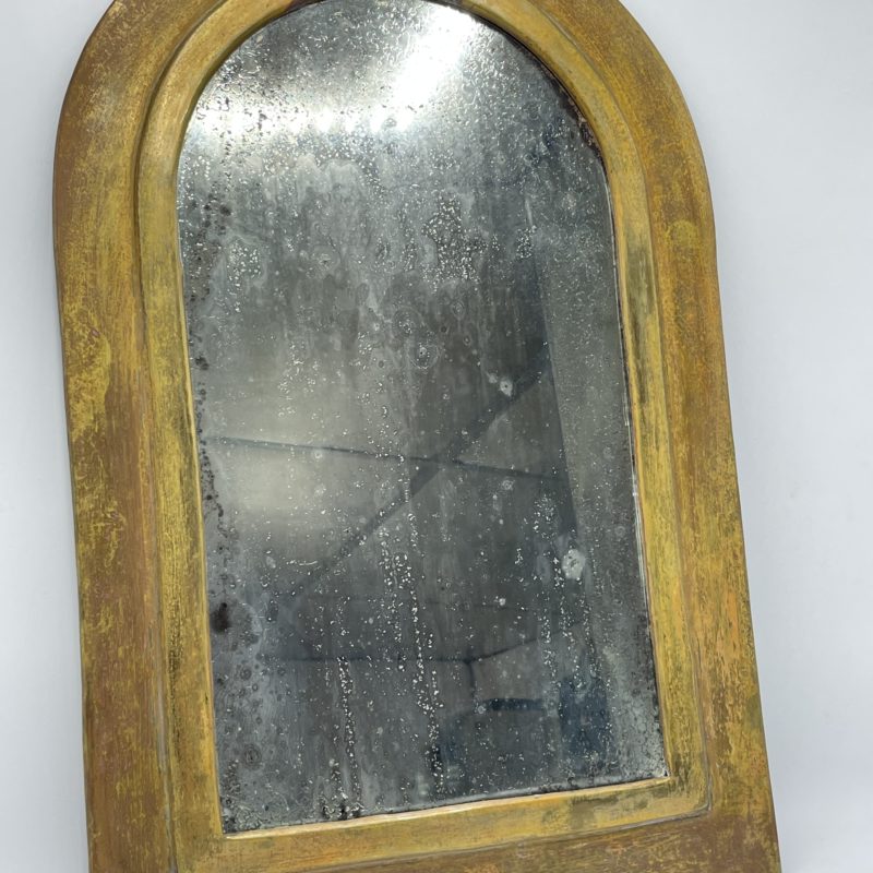 miroir marocain arche laiton or dore vintage