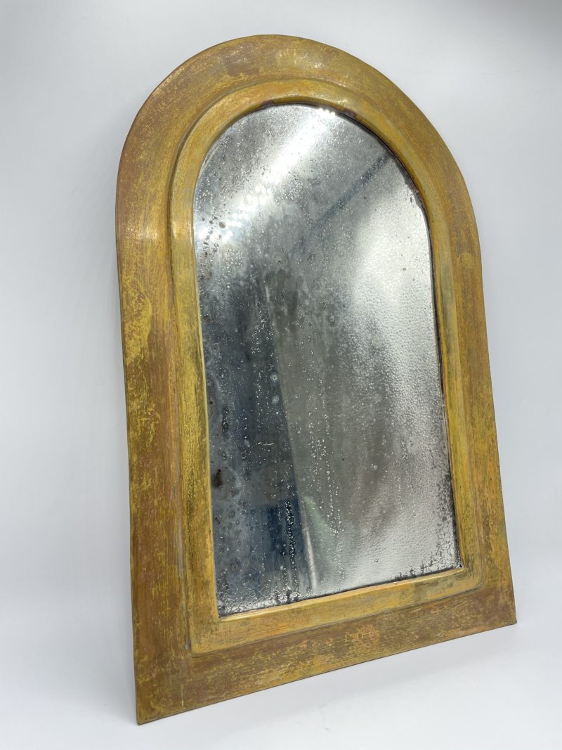 Miroir marocain en laiton arche – Image 3