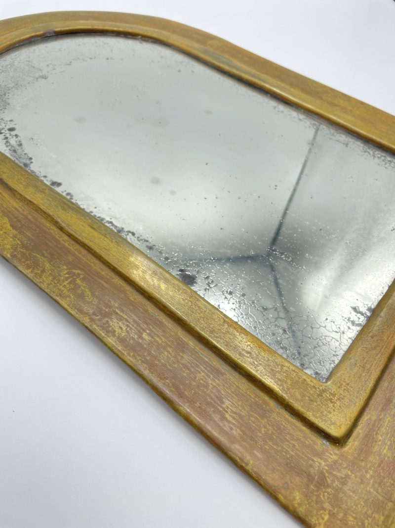 Miroir marocain en laiton arche – Image 2
