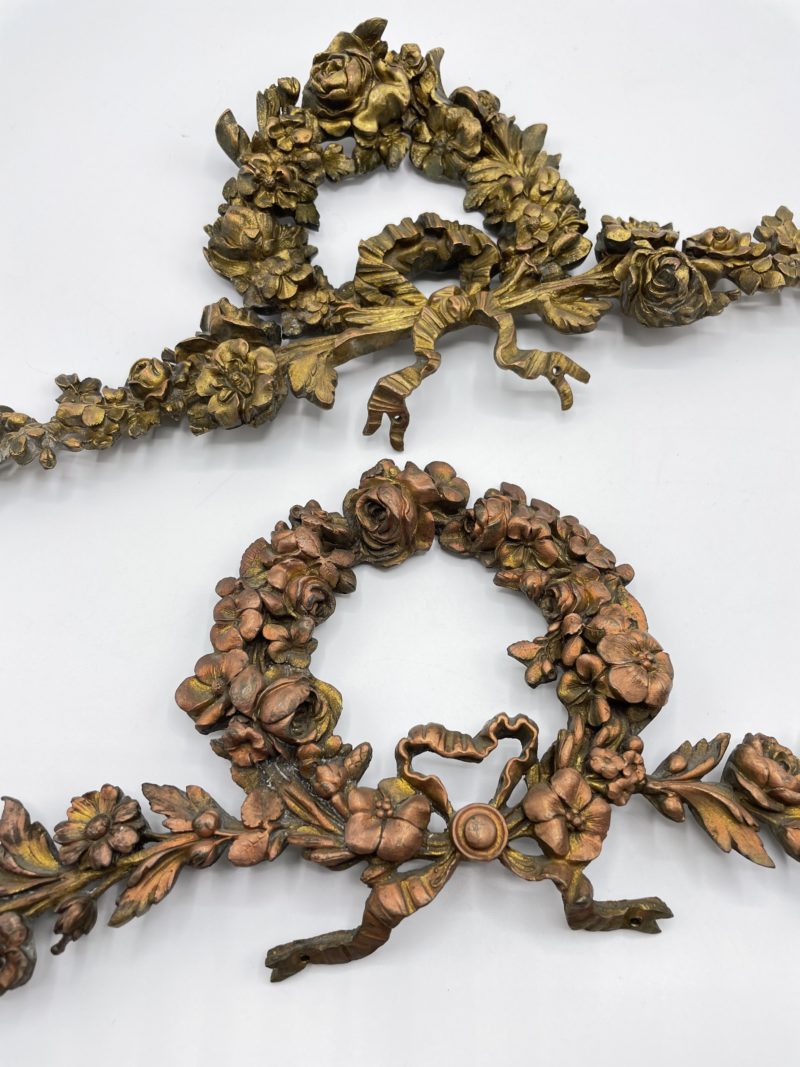 Lot de 2 ornements à crête en bronze – Image 5