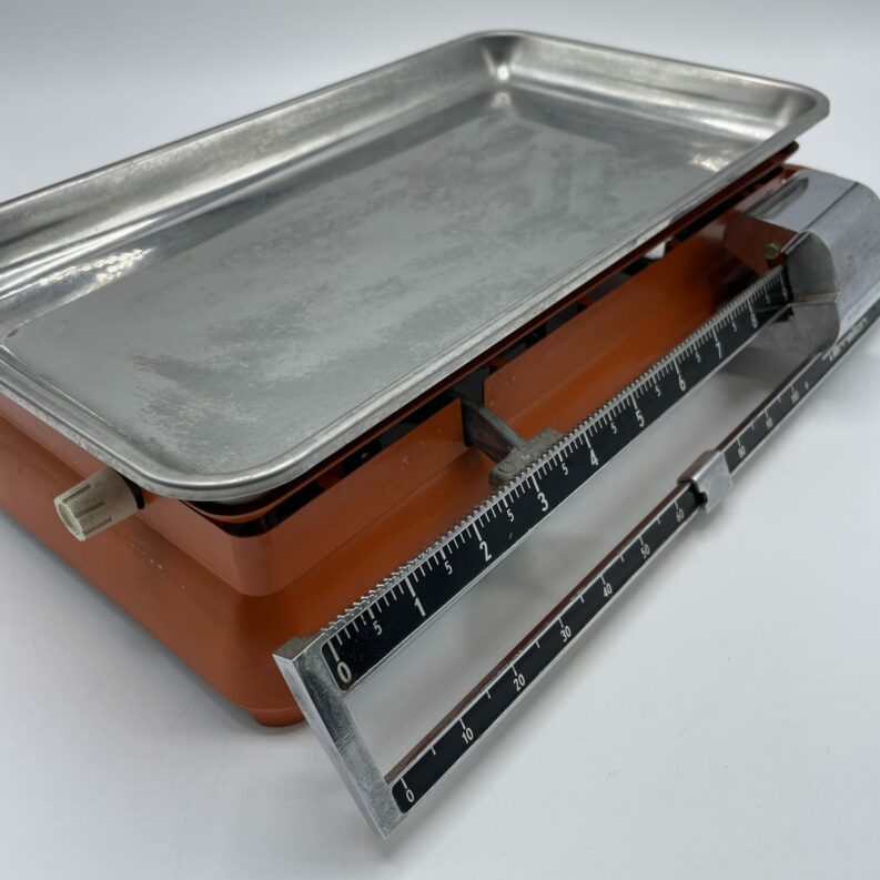 balance terraillon vintage ancien orange
