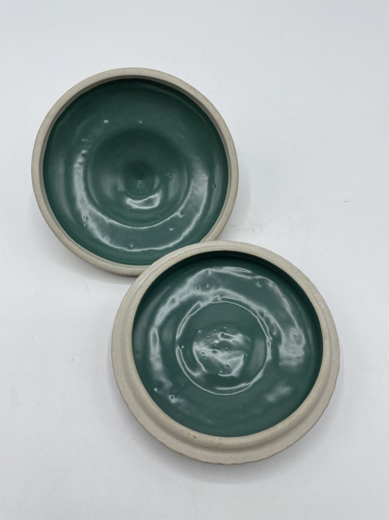 Petite bonbonnière ou bibelot grès d'art vintage – Image 5