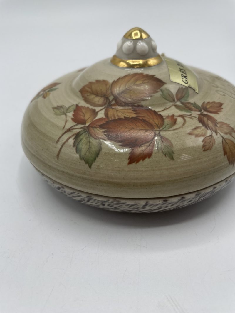 Petite bonbonnière ou bibelot grès d'art vintage – Image 2