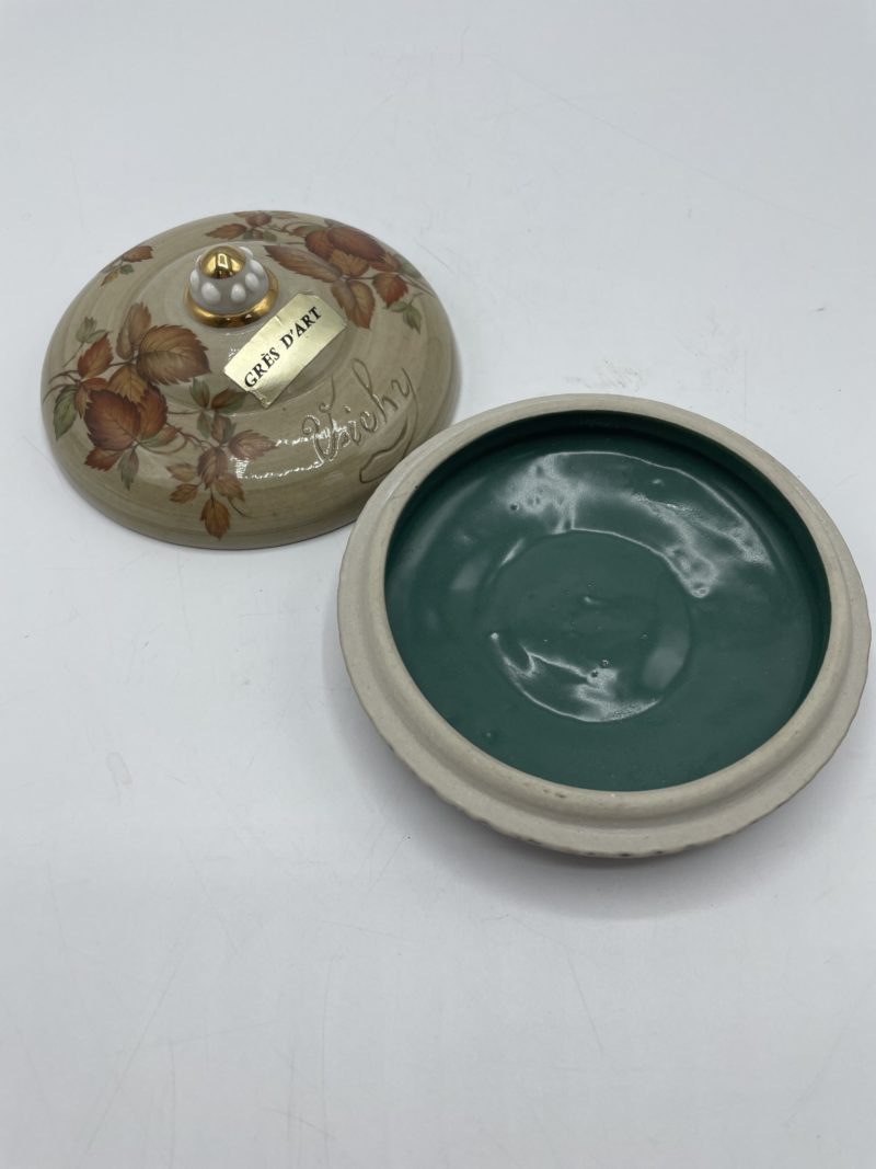 Petite bonbonnière ou bibelot grès d'art vintage – Image 6